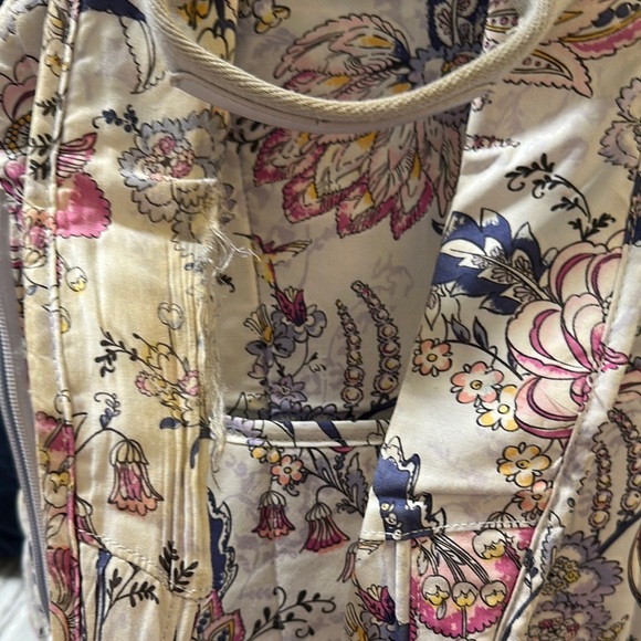 Vera Bradley XL CAMPUS backpack- hummingbird park - Picture 5 of 15